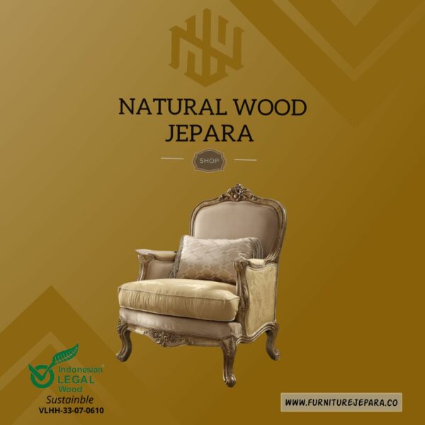 Model Set Sofa Tamu Mewah Modern Ukir Jepara Furiture Nwj 39