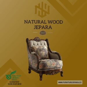 Sofa Tamu Mewah Klasik Jati Mebel Ukir Jepara Nwj 18