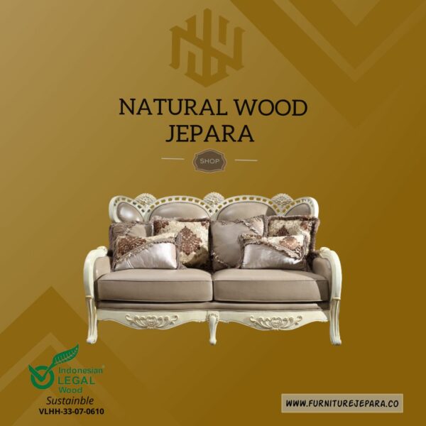 Sofa Tamu Mewah Victiorian Carving Furniture Jepara Nwj 43