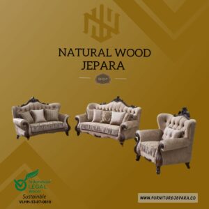 Kursi Sofa Tamu Mewah Ruang Tamu Furniture Jepara Nwj 56