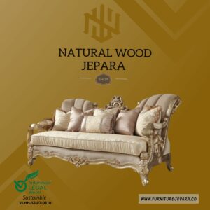 Kursi Sofa Tamu Ukir Royal Europan Furniture Jepara Nwj 50