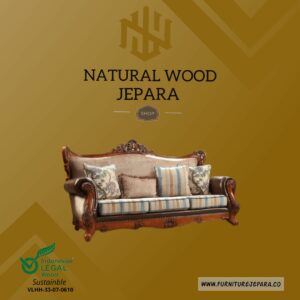 Sofa Tamu Mewah Mebel Ukir Jepara Kingdom Style Nwj 82