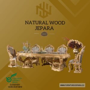 Meja Makan Ukiran Mewah Best Luxury Furniture Jepara