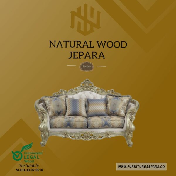 Sofa Tamu Mewah Beauty Best Quality Furniture Jepara