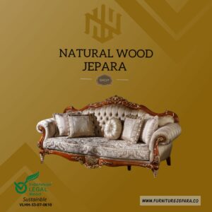 Sofa Tamu Mewah New Klasik Modern Gaya Eropa Nwj 91